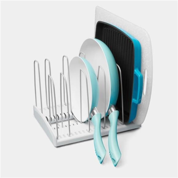 NEW YouCopia StoreMore Adjustable Cookware Rack - Picture 1 of 8